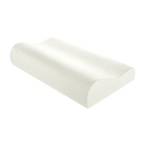로프티베개 낮은베개 라텍스베개 경추베개정형 베개 50x30 Cm 높이 10 느린 리바운드 목 보호 기능이있는, 09 white-3_01 40x25x5cm
