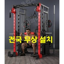 가정용 스미스머신 홈짐 세트 헬스기구 파워렉 랙 A08, 12.베어머신(검정)