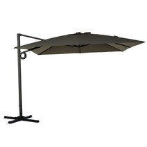 캠핑 피크닉 파라솔 정원 각도기 접이식 비치 테라스 파라솔우산 낚시 파라솔텐트 옥상, 파라솔/ 진회색 회전 없는 손잡이[베이스제외]