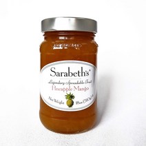 Sarabeths Fruit Spread Pineapple Mango 사라베스 파인애플 망고잼 510g 2팩, 2개
