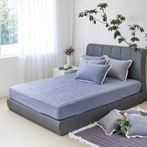 류금숙 모던호텔 항균실키케어 누비매트커버 단품 (SS/Q/K/SK)