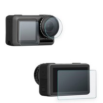 상세설명참조 DJI OSMO ACTION 전용 강화유리필름 보호커버, 단일모델