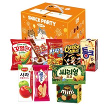 손잡이 과자선물세트 4/어린이날 크리스마스 간식세트, 1세트