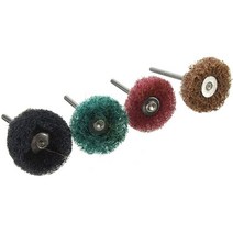 폴리싱 광택기 무선 듀얼 연마 버핑 휠 세트 80150240300 Dremel 로타리 공구 용 그릿 40Pcs, 한개옵션0