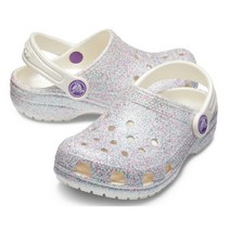 [에스마켓] [편집샵 ]크록스 (Crocs) 클래식 글리터 클로그 T 토들러 206992