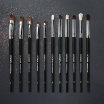 코디피아 프로페셔널 아이메이크업 브러쉬 모음, 1개, 56. 블렌딩브러쉬(흰색양모)