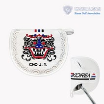 GR 골프 국가대표 말렛 퍼터 커버 전통도깨비(KGA 정품)