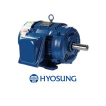 [효성모터] 5.5KW 7.5마력 4극 IE3 프리미엄효율 삼상전폐형모터