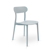 [고스트체어] 메이체어 인테리어 파스텔 카페 디자인 의자, 베이비블루