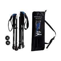 York Nordic 초경량 접이식 워킹 폴 등산 트래킹, 5 39 7 quot 이상, 트렉/쿠션 그립