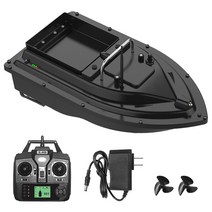 어항 수조 자동 물고기 먹이 밥 안심 급식 급여기 gps 낚시 미끼 보트 3 미끼 무선, EU 플러그 9600mah
