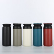 보온보냉 레이저 각인 스텐 보온병 보냉병 텀블러 350ml RD-10032, 와인