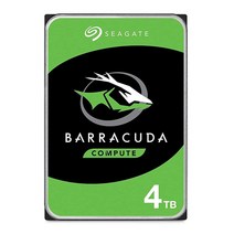 Seagate 바라쿠다 내장 하드 드라이브 HDD 8TB (ST8000DM004), 4TB