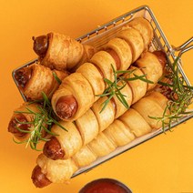 쏘팡 회오리 페스츄리 휴게소 핫도그 00gx10개입 1kg, 1팩