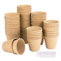 이탄 냄비 묘목 허브 씨앗 심기 원예 컵 생분해 성 정원 꽃 식물 시작 용품 20PCS 6x6cm, ,유형 7