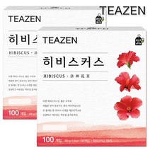 [티젠] 히비스커스 100Tx2개, 상세 설명 참조