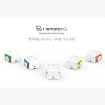 초중고 코딩 프로그램 실습 무선 햄스터S 로보트 과학실험, 옐로우
