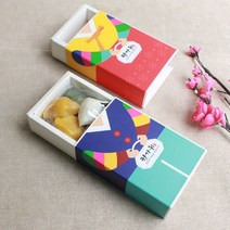 [잼잼아트] 한복 슬리브 송편상자, 남자한복, 남자한복, 1개