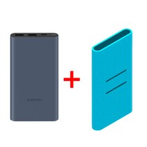 샤오미 7세대 1만 스토리링크 10000 20000 30000 대용량 무선 고속 충전 PD 보조배터리, 샤오미7세대1만_네이비+블루케이스