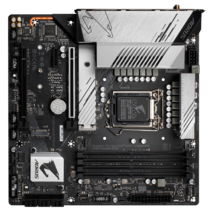 골든헬퍼 B560M AORUS PRO AX 마더보드 인텔 B560 LGA 1200 PCI-E 4.0 X16 듀얼 채널 DDR4 SATA M.2 WIFI 6 USB 3.2 게임용 마, [01] 마더 보드