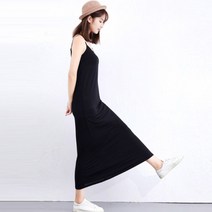 어깨끈 롱 원피스 SHC-7089원피스 여름원피스 롱원피스 끈원피스 편한원피스