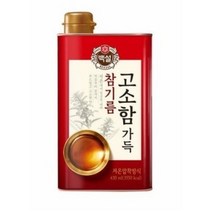 백설 고소함 가득 참기름, 430ml, 12개