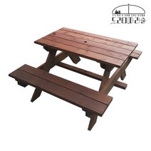 야외테이블 원목 정원 카페 테라스 펜션 바베큐 피크닉 테이블, 소나무화이트 1800mm
