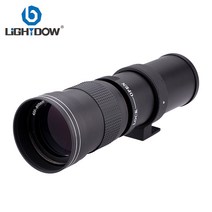 420-800mm F8.3 SLR 수동 카메라 롱 줌 초망원렌즈 탐조 새사진 풍경 캐논 니콘 후지 펜탁스 마운트, 소니 E마운트 + 화이트