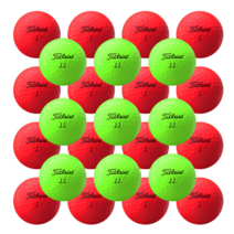 엑사티앤씨 중고 타이틀리스트V1/V1X혼합 A-급 로스트볼, A-급 20알, 중고 볼빅비비드 컬러