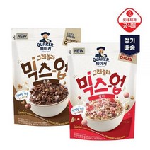 JJ 퀘이커 그래놀라 믹스업 딸기/초코350g x3개, JJ 02.퀘이커 믹스업 딸기350gx_02.퀘이커 믹