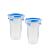 테팔 마스터씰 프레쉬 밀폐용기, 원형 350ml x 2개