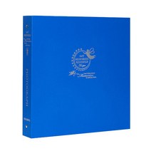 [이콘앨범] 바인더 6가지 컬러 백지포켓 흑지접착 백지접착 사진 포토, 02.솔리드-블루, b.흑지접착40매