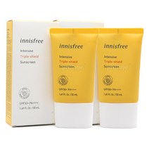 (2개) 이니스프리 인텐시브 트리플 쉴드 선스크린 50ml