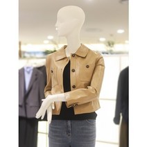 주크 (행사) [ZOOC] 셔츠형 아웃포켓 에코 레더자 (Z221PSF552)