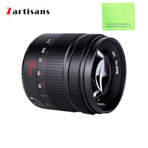 7artisans 55mm F1.4 II APS-C 렌즈 M43/캐논EOS-M/니콘Z/소니E/후지FX용, 캐논 EOS-M