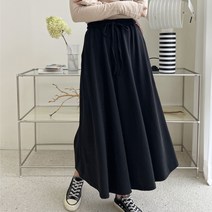 픽앤피크 빅사이즈 오버사이즈 끈장식 훌롱 스커트