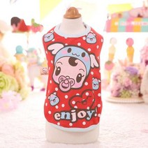 강아지 훈련 조끼 도매 작은 개 옷 여름 달콤한 고양이 티셔츠 공장 아울렛 요크셔 치와와 테디 애완 동물 의류, Red Angel+XL