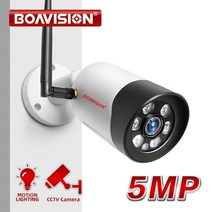hd 1080p 5mp wifi ip 카메라 야외 무선 풀 컬러 야간 투시경 cctv 총알 보안 카메라 tf 카드 슬롯 앱 camhipro, 1080p 32g tf, 협력사, 3.6mm