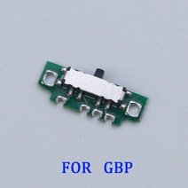 ZUIDIDGBC GBP GBA SP 전원 스위치 버튼 게임 보이 어드밴스 및 컬러 포켓 온 오프 보드 수리 부품용 1 개, For GBP