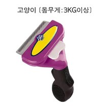 디쉐딩툴 퍼미네이터 강아지빗 고양이빗 브러쉬 죽은털제거 브러쉬/빗, 녹색 소형견용