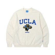 [국내 매장판] UCLA 로고 브루인스 프린트 스웨트셔츠 [IVORY]UY8LT04_22 284544