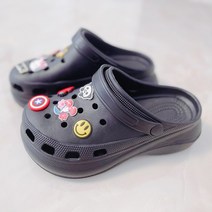 여성용 경량 통굽 어글리 키높이 슬리퍼 샌들 펌핑