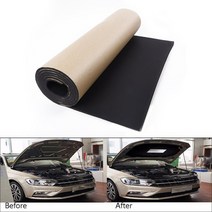 자동차열선시트 자동차 방음 데드닝 단열 셀 폼 200x50cm 공장 직접 재고 정리 코튼, 한개옵션0