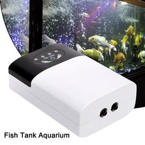 수족관 공기 브로아 기포발생기Portable Compressor Fish Tank Ultra Low Noise USB Charging Dual-Purpose, 한개옵션0