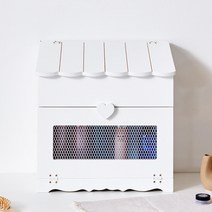 유치원 어린이집 원목 철망 수납장 지붕 화이트 조립식 정수기선반 자취생 보관함