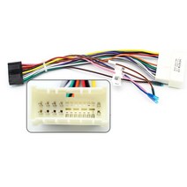 차량용오디오 자동차 라디오 DVD 플레이어 20Pin 안드로이드 전원 케이블 현대 산타페 H1 그랜드 Starex 멀티미디어 커넥터