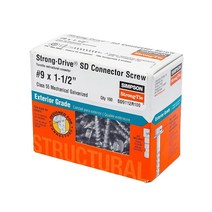 정품 SIMPSON STRONG TIE SD9112R100 Simpson Structural Screws 1-1/2