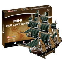 세계유명건축물 입체퍼즐 해적선 앤여왕의 복수 미니