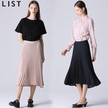 리스트 러블리 샤인 플리츠 스커트