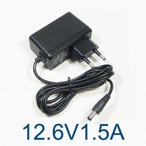 리튬이온 배터리 충전기 4.2V1A 8.4V1.5A 12.6V1.5A 12.6V2A 12.6V4A 16.8V1.5A 16.8V2A 16.8V3.5A 아답터, 1개